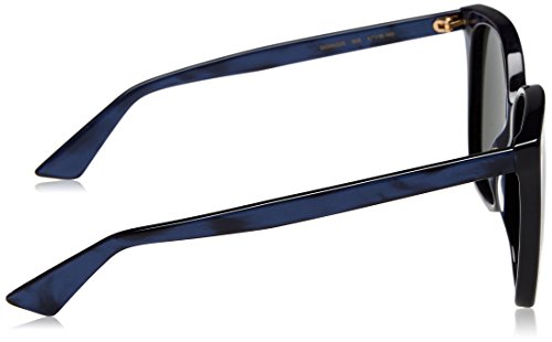 Gucci GG0022S-005 Gafas de sol, Azul, 57 Unisex