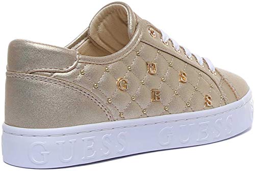 GUESS GLADISS Gold FL5GLA LEL12 Zapatillas para Mujer, 37