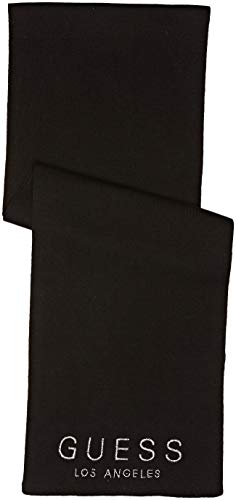 Guess Sciarpe Sweater Scarf Bufanda, Negro (Jet Black A996 Jblk), Small para Niñas