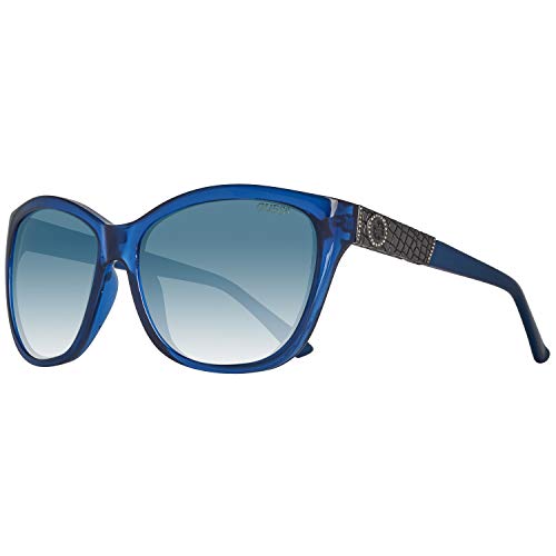 Guess Sun GU7417 90X-60-17-135 Gafas de sol, Azul (Blue), 60 para Mujer