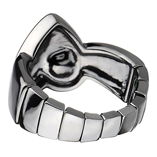 Guess UBR81013-S - Anillo para Mujeres de Acero, Color Gris