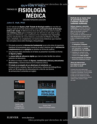 Guyton Y Hall. Tratado De Fisiología Médica. Studentconsult - 13ª Edición