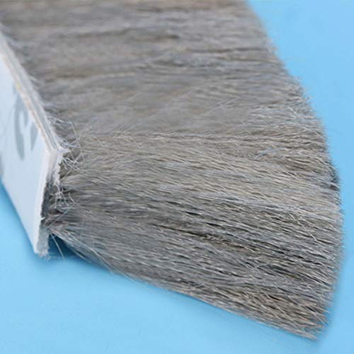 Gwolf Tira de sellado de la ventana de la puerta A prueba de viento Grano de sellado cálido A prueba de polvo Aislamiento térmico Autoadhesivo Sello anticolisión