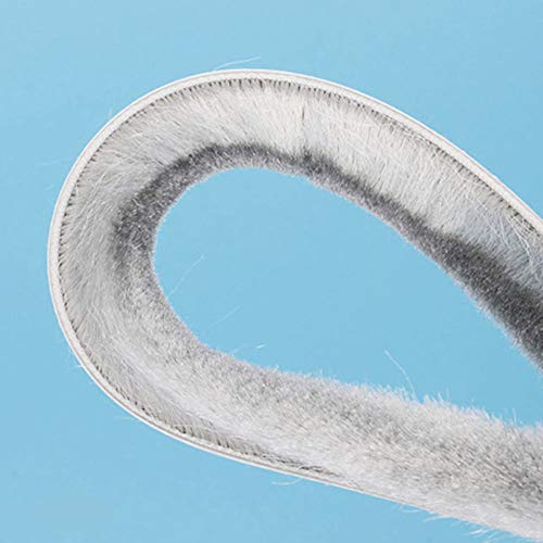 Gwolf Tira de sellado de la ventana de la puerta A prueba de viento Grano de sellado cálido A prueba de polvo Aislamiento térmico Autoadhesivo Sello anticolisión