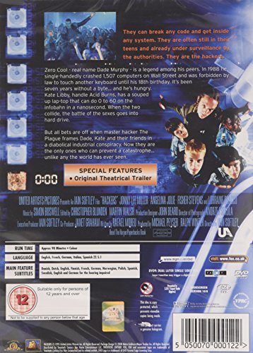 Hackers [Reino Unido] [DVD]