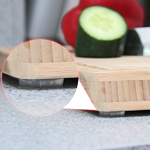 HaftPlus Topes de Goma en Silicona Transparente | Set 12 Gotas Adhesivos Parachoques | Diámetro 22mm, Espesor 4mm | Protectores Multiusos by