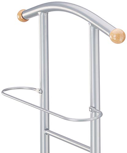 Haku Möbel valet stand - de acero con el asiento, altura 119 cm