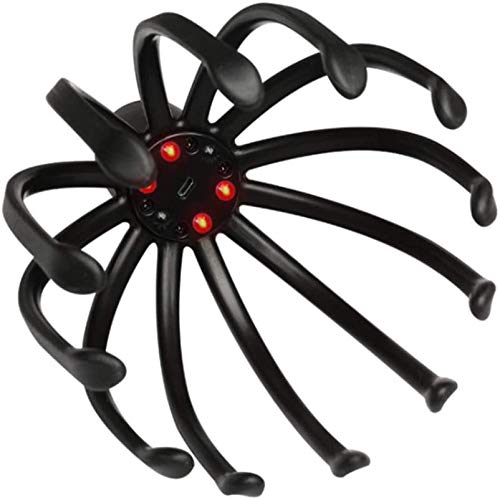 Hammer Eléctrica Masaje del Cuero cabelludo con 2 Modos de vibración y la función de Apagado automático, Recargable Cabeza masajeador USB Manos Libres for una Profunda relajación, Alivio de tensión y