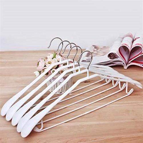 Hanger. Percha de Hombro Ancho Que no Deja Marcas Traje de Alta Gama para el hogar Percha Antideslizante 10 Piezas-Naranja_10