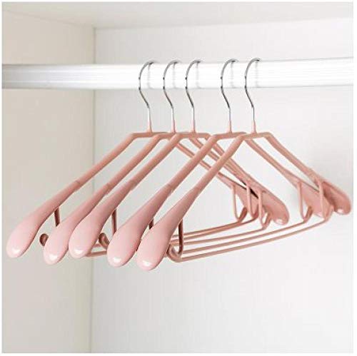 Hanger. Percha de Hombro Ancho Que no Deja Marcas Traje de Alta Gama para el hogar Percha Antideslizante 10 Piezas-Naranja_10