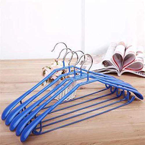 Hanger. Percha de Hombro Ancho Que no Deja Marcas Traje de Alta Gama para el hogar Percha Antideslizante 10 Piezas-Naranja_10