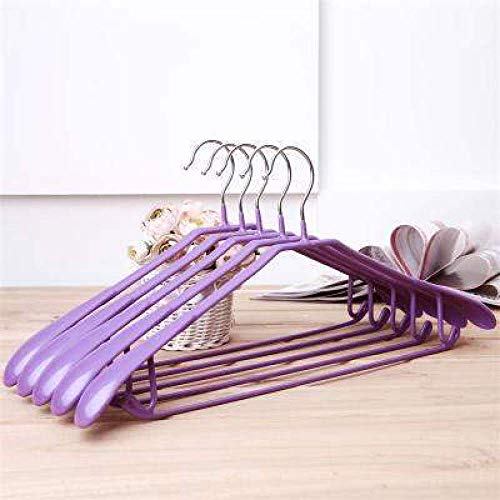 Hanger. Percha de Hombro Ancho Que no Deja Marcas Traje de Alta Gama para el hogar Percha Antideslizante 10 Piezas-Naranja_10