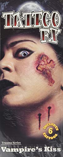 HANPURE Halloween Tatuajes Halloween Zombie Tattoo - 75 Estilos Horror Cicatrices Heridas Tatuajes Pegatinas, Realista Horror Tatuaje Temporal, Maquillaje Halloween Hombre Mujer (IT)