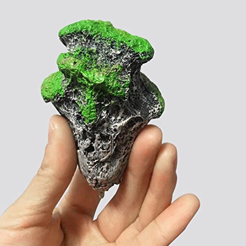 Haodou Acuario Flotante Roca Suspendido Piedra Pómez Flotante Artificial Decoración Flying Rock Ornamento Decoración del Acuario Size 5.8 * 9.2 cm