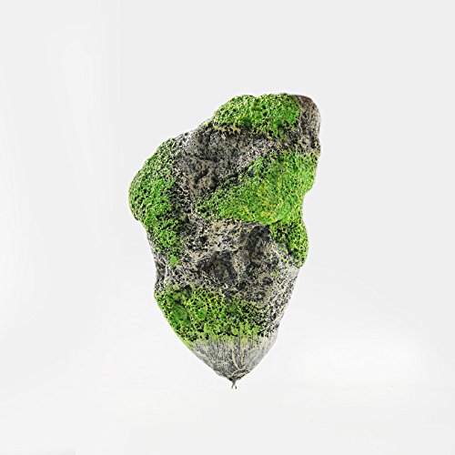 Haodou Acuario Flotante Roca Suspendido Piedra Pómez Flotante Artificial Decoración Flying Rock Ornamento Decoración del Acuario Size 5.8 * 9.2 cm