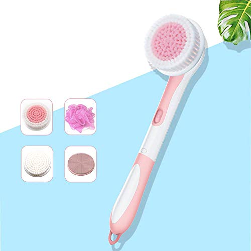 HAOSHUAI - Cepillo para frotar el hogar, silicona, resistente al agua, 1 unidad