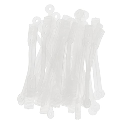 harayaa LOTE 100pcs Banda De Goma Al Por Mayor Para El Rodillo Del Pelo Que Se Encrespa Ondulado Ondulado Permanente