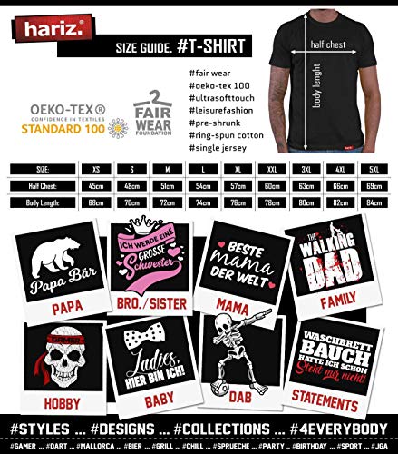 Hariz Vegetarian Bad Hunter Grill cumpleaños - Camiseta para hombre, incluye tarjeta de regalo verde XL
