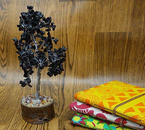 Harmonize  Turmalina Árbol de Piedra Espiritual Feng Shui Vastu curativo de Cristal Vector de la decoración