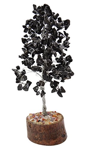 Harmonize  Turmalina Árbol de Piedra Espiritual Feng Shui Vastu curativo de Cristal Vector de la decoración