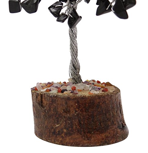 Harmonize  Turmalina Árbol de Piedra Espiritual Feng Shui Vastu curativo de Cristal Vector de la decoración