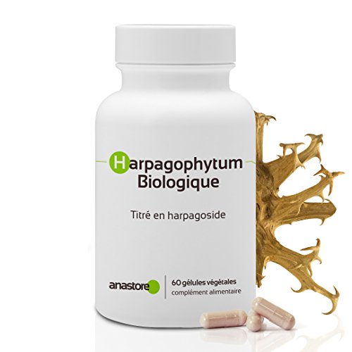 HARPAGOPHYTUM ECOLÓGICO * 400 mg / 60 cápsulas * Antiinflamatorios, Articulaciones (inflamación), Digestión * Garantía de satisfacción o reembolso * Fabricado en Francia