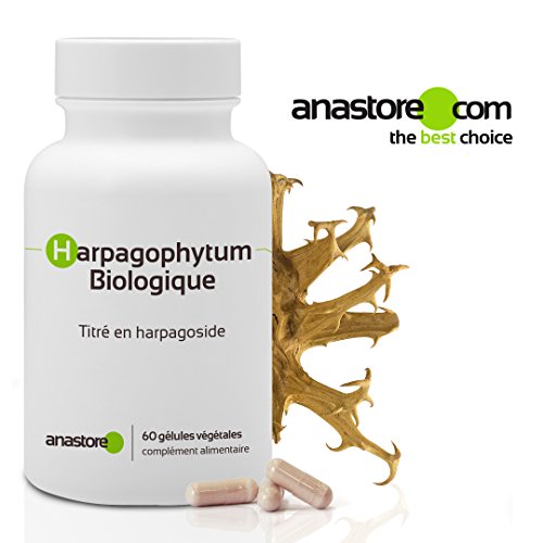 HARPAGOPHYTUM ECOLÓGICO * 400 mg / 60 cápsulas * Antiinflamatorios, Articulaciones (inflamación), Digestión * Garantía de satisfacción o reembolso * Fabricado en Francia