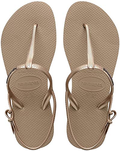 Havaianas Freedom, Sandalias para Mujer, Dorado (Rose Gold), 35/36 EU
