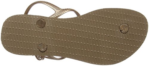 Havaianas Freedom, Sandalias para Mujer, Dorado (Rose Gold), 35/36 EU