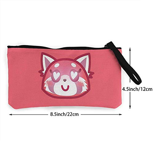 Hdadwy Ojos de corazón, cielos claros, Mujeres y niñas, Lindo Monedero a la Moda, Monedero, Estuche para lápices/pequeño Estuche de Maquillaje