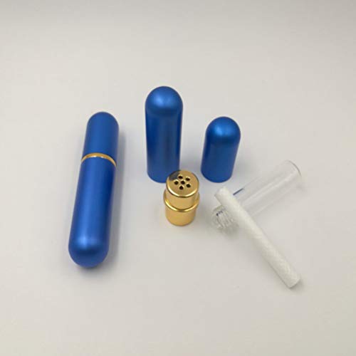 HEALIFTY Botella de aceite esencial Botella de aromaterapia Inhaladores nasales Tubo de perfume 5 pzas