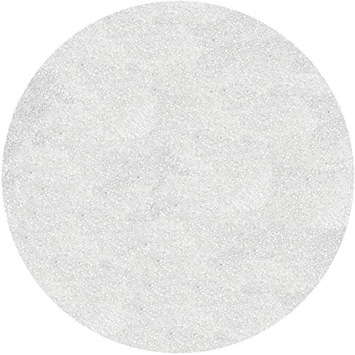 Hemway Craft 100g -Purpurina microfina de 0,1 mm, blanco