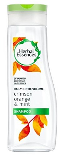 Herbal Essences Diario Desintoxicación Volumen Champú y acondicionador con Crimson NARANJA Y menta. LOTE CON EXCLUSIVO Belleza Uñas