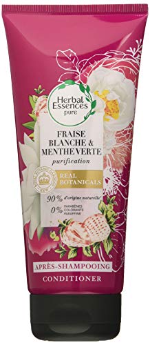 Herbal Essences - Fresa purifica purificación de fresas blancas y verdes, 200 ml, lote de 3