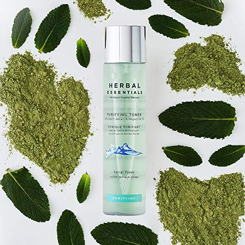 Herbal Essentials - Tóner purificador con extracto de neem y aceite de menta (150 ml)