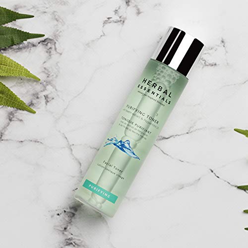 Herbal Essentials - Tóner purificador con extracto de neem y aceite de menta (150 ml)