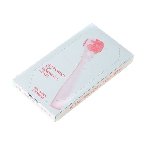 Herder Solingen - Cuchillas de Repuesto para Pala de Callos Inoxidable 100 Piezas Env. Orig.