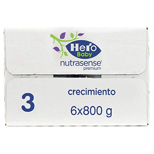 Hero Baby Leche de Crecimiento, Pack de 6
