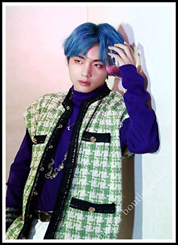 hetingyue DIY Pintar por Números—Cantante Coreano del Grupo Pop Boy—DIY Pintura por Números para Adultos Niños Principiantes—Regalo para Niños Pinturas De Bricolaje—Sin Marco 30X40Cm