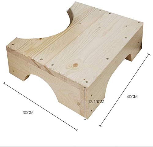 Hexiao Cuclillas WC portátil heces baño Eyacular Urinario Antideslizante Una Mayor Espesada heces L Taburete del pie for los niños de Las Mujeres Embarazadas de Personas Mayores (Tamaño: S) xiao1230