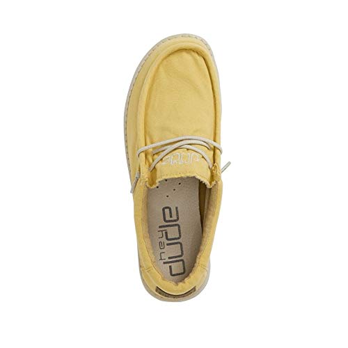 Hey Dude Hombres Wally Lavado Lona Cítricos 42 EU