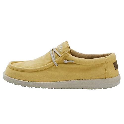 Hey Dude Hombres Wally Lavado Lona Cítricos 42 EU
