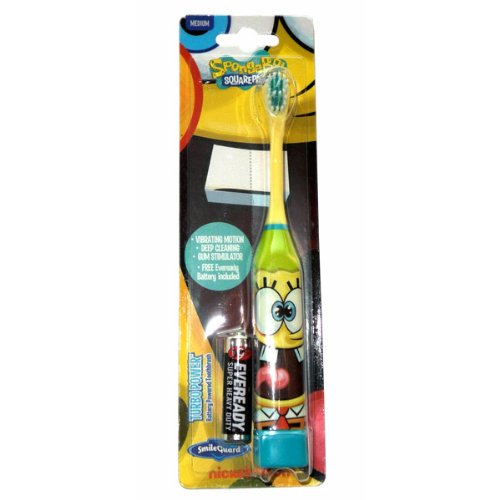 Higiene Dental y Tiritas TB‐407‐01 - Cepillo de dientes eléctrico Bob Esponja