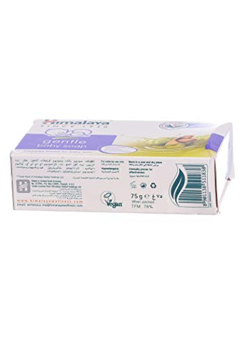 Himalaya Jabon Hidratante Bebe con Aceite de Olvia y Aceite de Alemdnra, 70 g