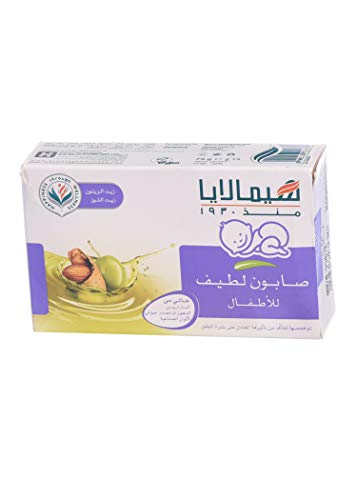 Himalaya Jabon Hidratante Bebe con Aceite de Olvia y Aceite de Alemdnra, 70 g
