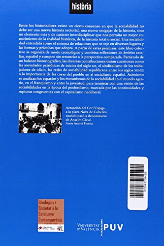 Historia de la sociabilidad contemporánea: Del asociacionismo a las redes sociales: 159 (Història)