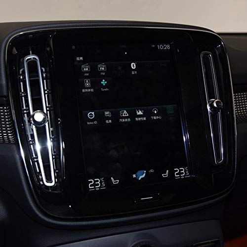 HKPKYK Para Volvo XC40 Sensus 2018 2019, Sistema de navegación de 8,7 Pulgadas Película Protectora de Pantalla táctil Protector de Pantalla de Vidrio Templado HD Clear