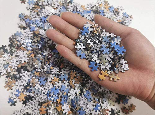 HNZYF 500 Piezas Rompecabezas A Todo Color con Borde Rojo del Pacífico Mech con Escudo Rompecabezas De Papel para Niños Juguete Educativo Rompecabezas para Jóvenes Adultos