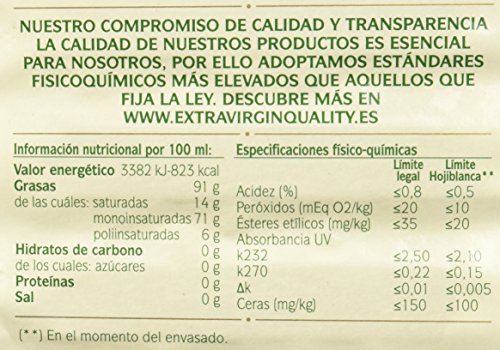 Hojiblanca, Aceite de oliva (Virgen extra) - 5l.