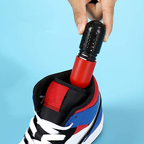 Holibanna 2 Bolas Desodorizantes Pastillas Desodorantes para Zapatos Eliminador de Olores Naturales Forma de Cápsula Desecante de Aire Fresco para Zapatillas de Deporte Armarios de Armario